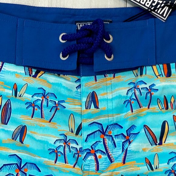 NWT Vilebrequin Mailey The Beach Boys  Collab Lined Swim Board Shorts - Picture 4 of 9